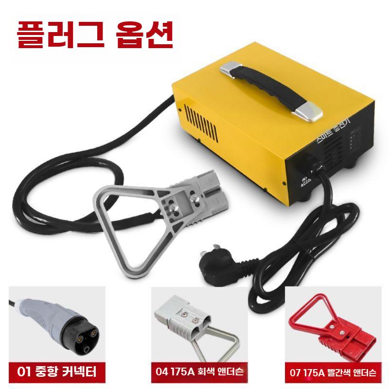 전기 지게차 충전기 트럭 밧데리 복원기 방전 고속충전 24V25A - 상세 이미지 4