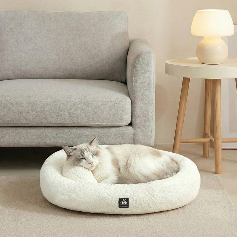 레토 고양이방석 강아지 방석 도넛 양 쿠션