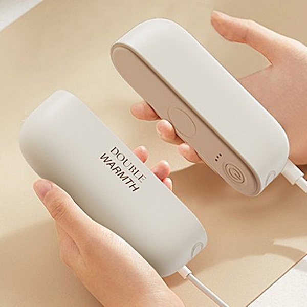박대표마켓 듀얼스틱 충전식 손난로 보조배터리 USB 휴대용 양손 전기 핫팩 - 상세 이미지 3