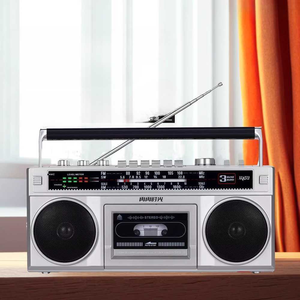 레트로 카세트 플레이어 옛날 테이프 재생 감성기기 블랙+16GB USB - 상세 이미지 2