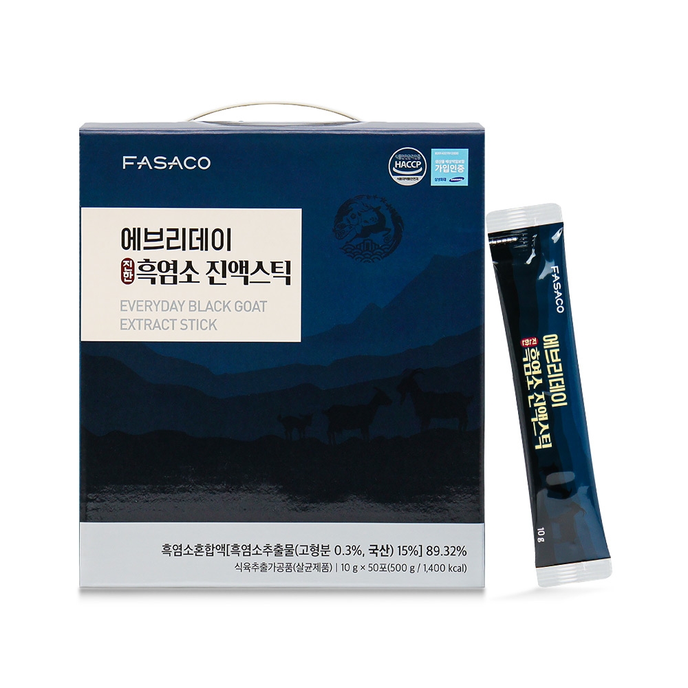 국내산 흑염소진액 스틱 50포 - 상세 이미지 3