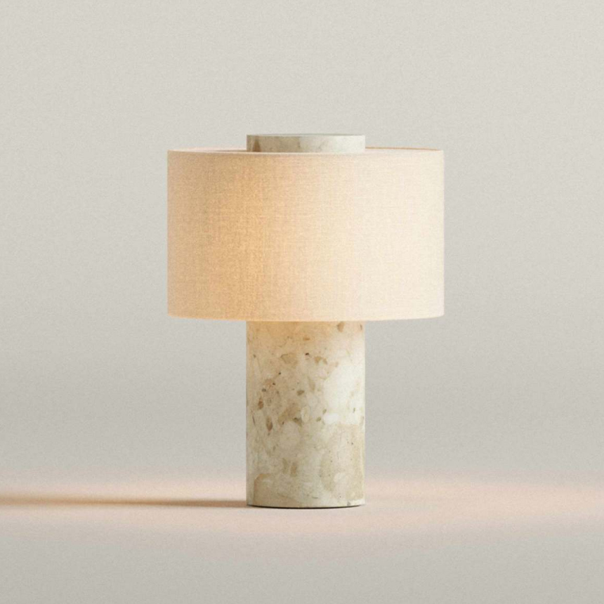 비앙코 티 대리석 트라버틴 테이블 조명 Bianco T Lamp - 상세 이미지 4