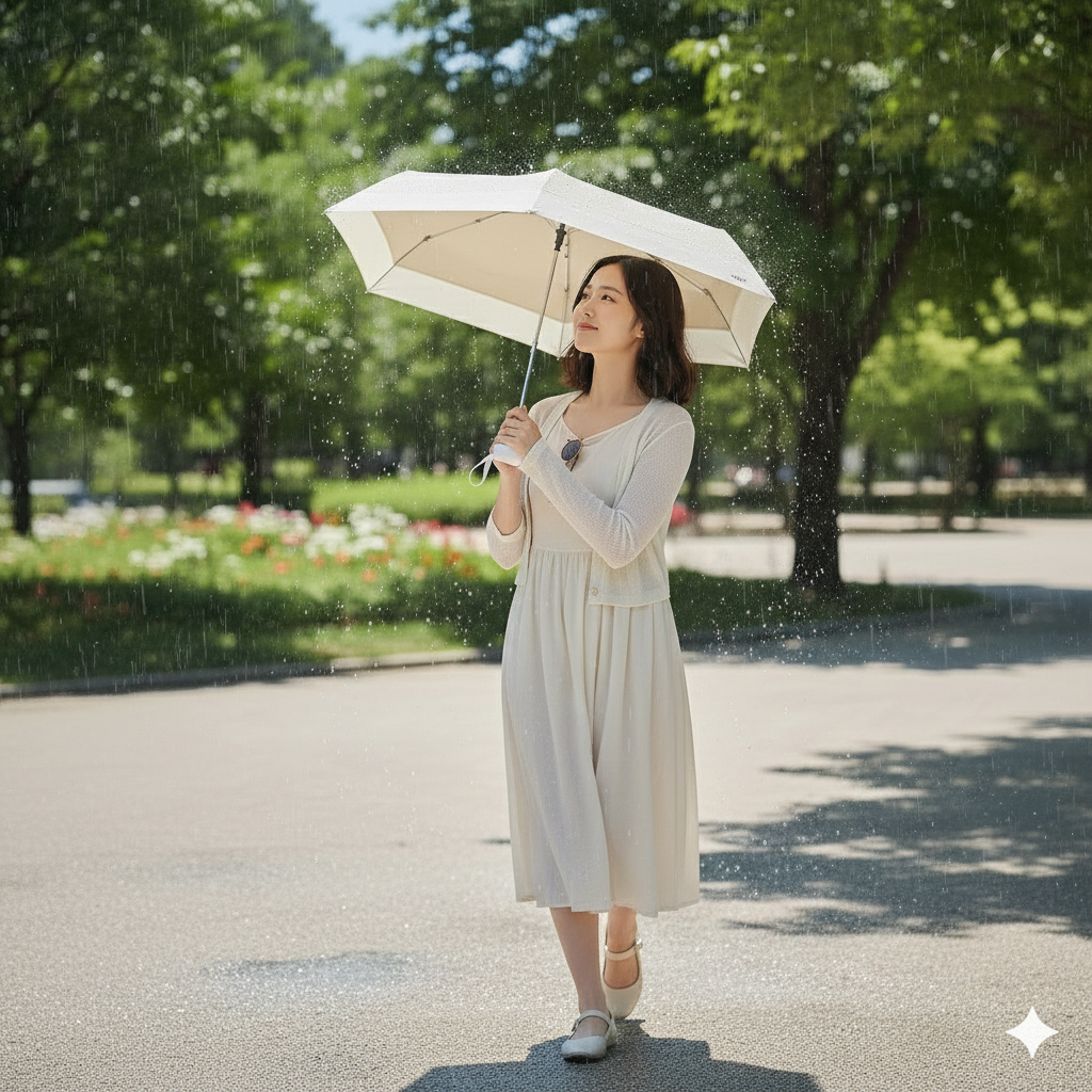 WPC우양산 일본우산 더블유피씨 일본 초경량 양산 암막 타이니 ( 국내배송) - 상세 이미지 5