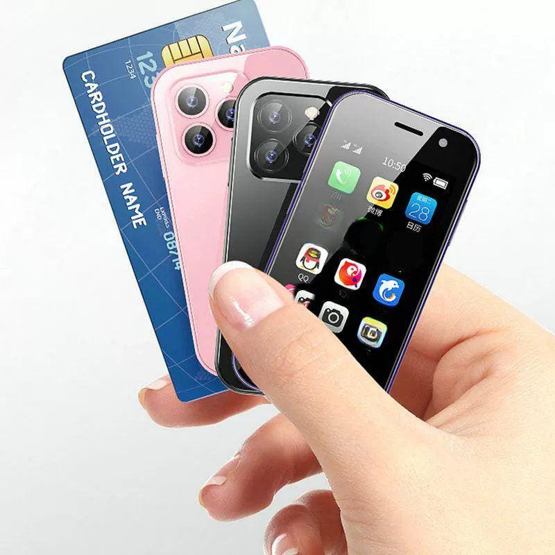 월드프로 초미니 휴대폰 스마트폰 검은색 2GB+16GB 핑크 6GB+128GB