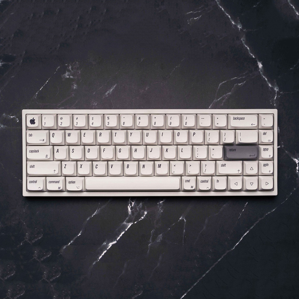 애플 키캡 영문 한글 레트로 XDA PBT 염료승화 기계식키보드 키캡 한무무