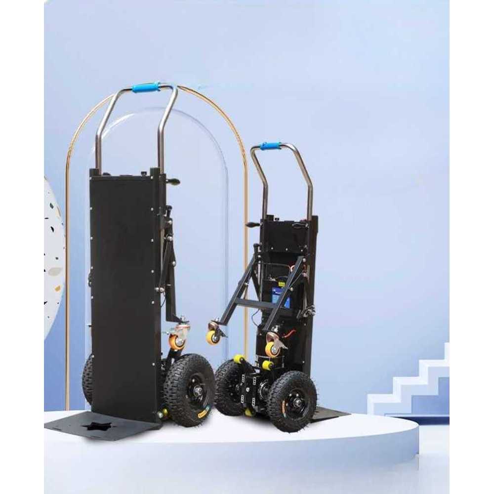 계단 구르마 전동형 중량 화물 상하 이동 운반기 A형 2200W - 상세 이미지 3