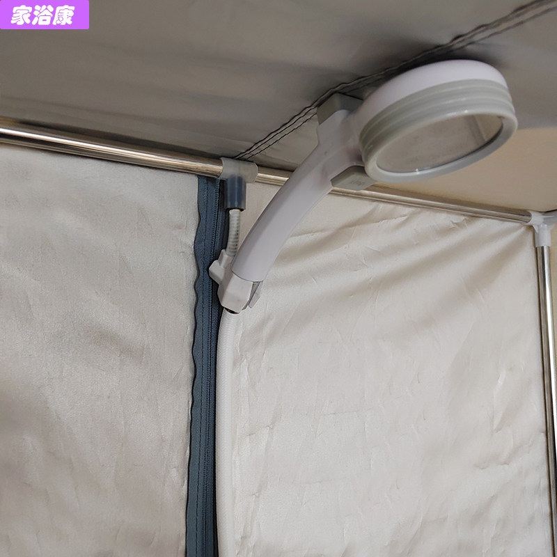 조립식 간이 샤워 부스 이동식 화장실 칸막이 야외 캠핑장 욕실 - 상세 이미지 4