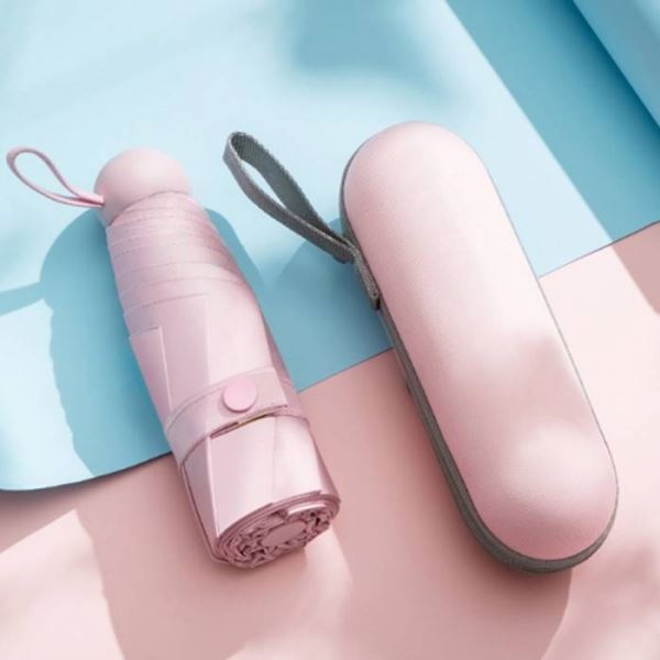 휴대용 5단 미니 경량 접이식 우산 가벼운 - 상품 이미지