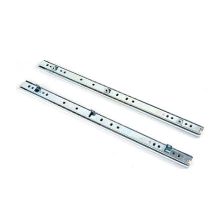 볼레일 가구부속 서랍레일 2단레일 날개형 27 450mm