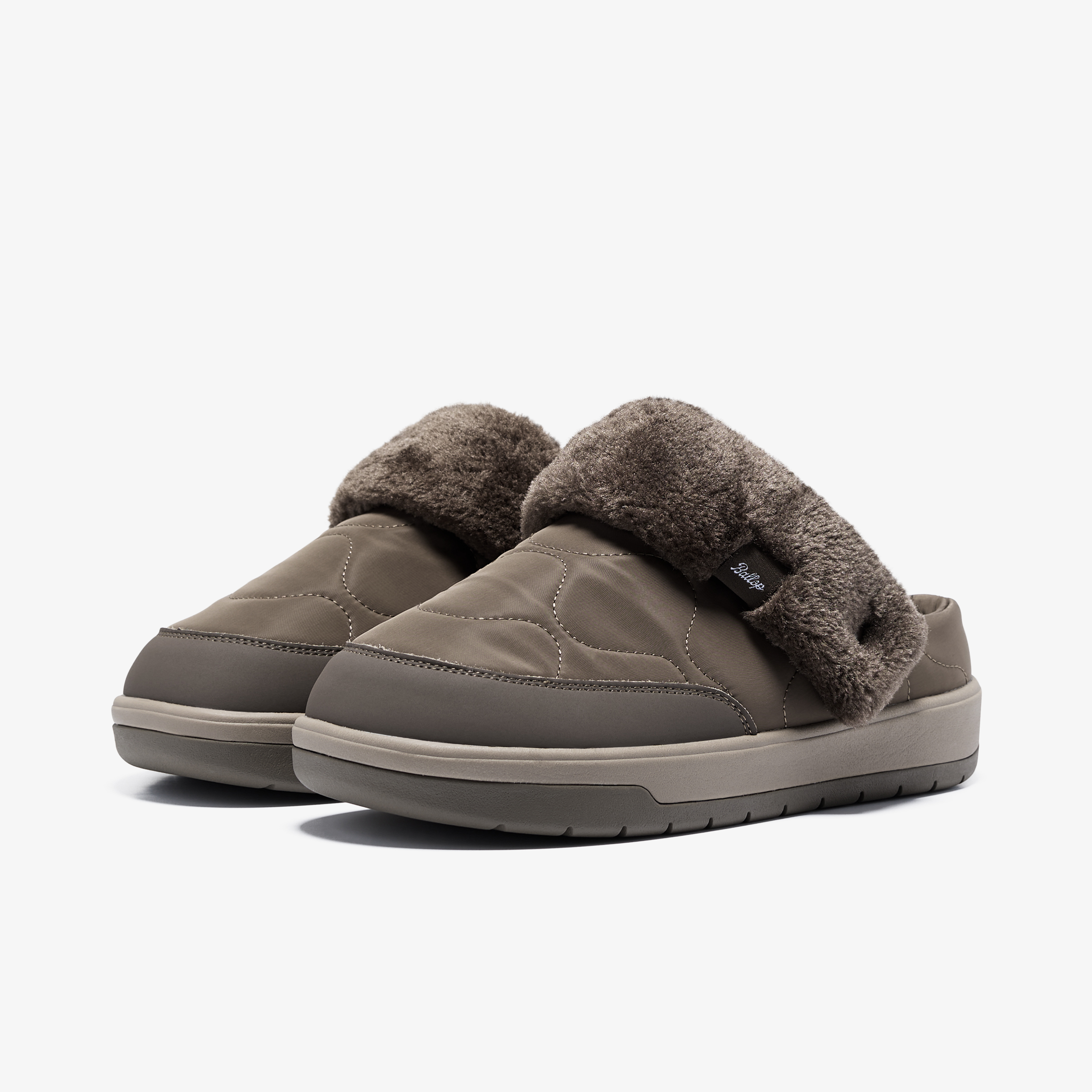 밸롭 엠버 플리스 뮬 플러스