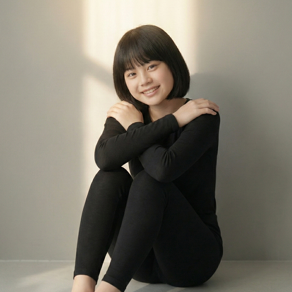 르브니 모달 발열내복 히트앤웜 주니어 긴팔상의 이너 초등학생 중학생 9부 겨울내의 교복 이미지 7