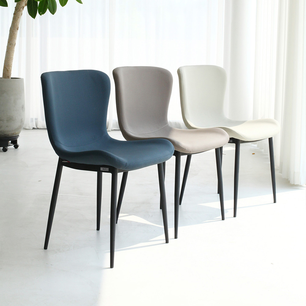 뷰티즈체어 플랫 스터디 카페 인테리어 의자 커피숍 디자인 업소용