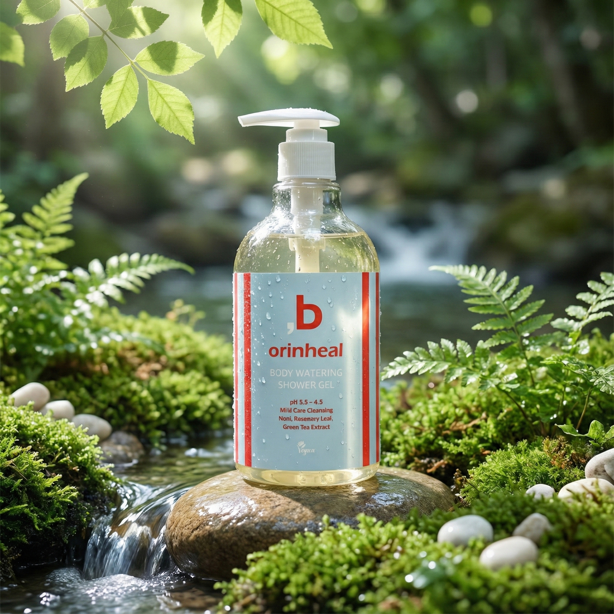 오린힐 바디 워터링 샤워젤 400ml 약산성 비건인증 은은한 로즈마리향 - 상세 이미지 3