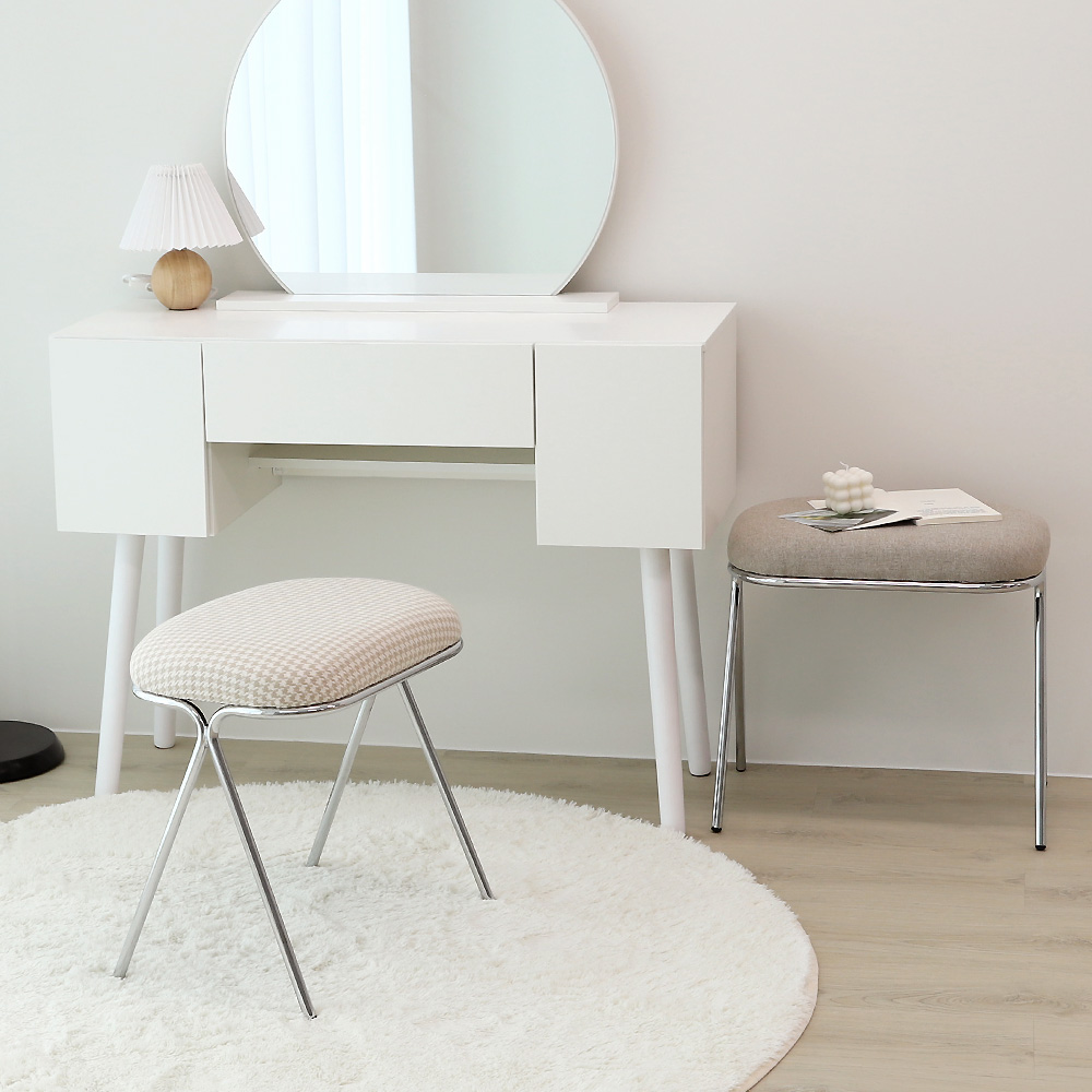 코벳 미드센추리 화장대의자 모던 인테리어 스툴의자
