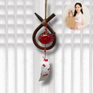 추석 개업선물 재물운 금전운 빨간 금붕어 현관문 종 소뚜레 세트 (개별포장) - 상품 이미지