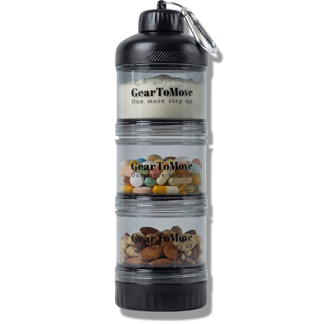 기어투무브 프로틴 소분통 휴대용 쉐이커 단백질 보충제 쉐이크 제품 이미지