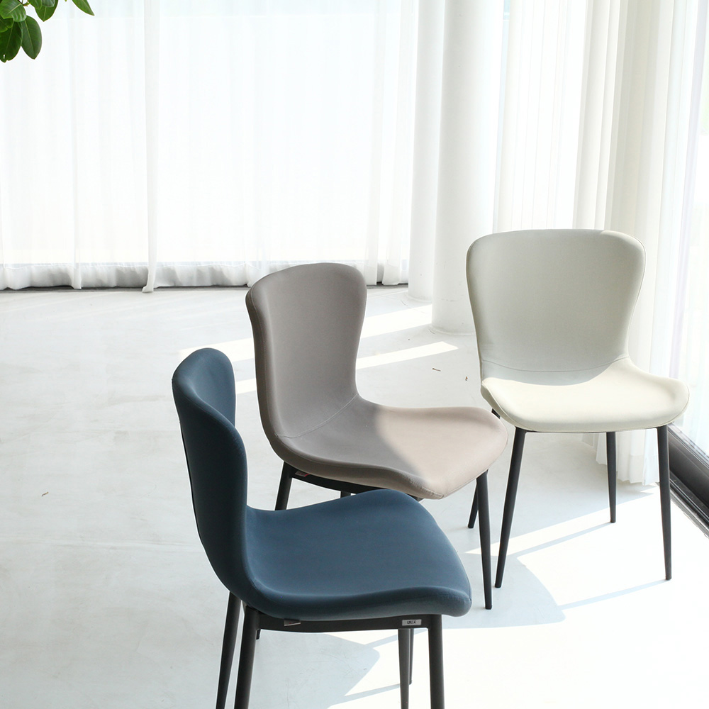 뷰티즈체어 플랫 스터디 카페 인테리어 의자 커피숍 디자인 업소용