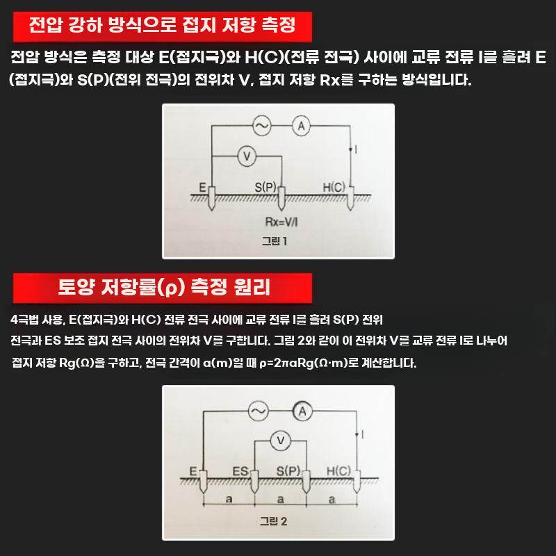 저항테스터 디지털 저항계 접지 저항 미터 절연 전류 측정기 DY4300 기본형 - 상세 이미지 4