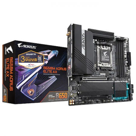 GIGABYTE GIGABYTE B650M AORUS ELITE AX 피씨디렉트