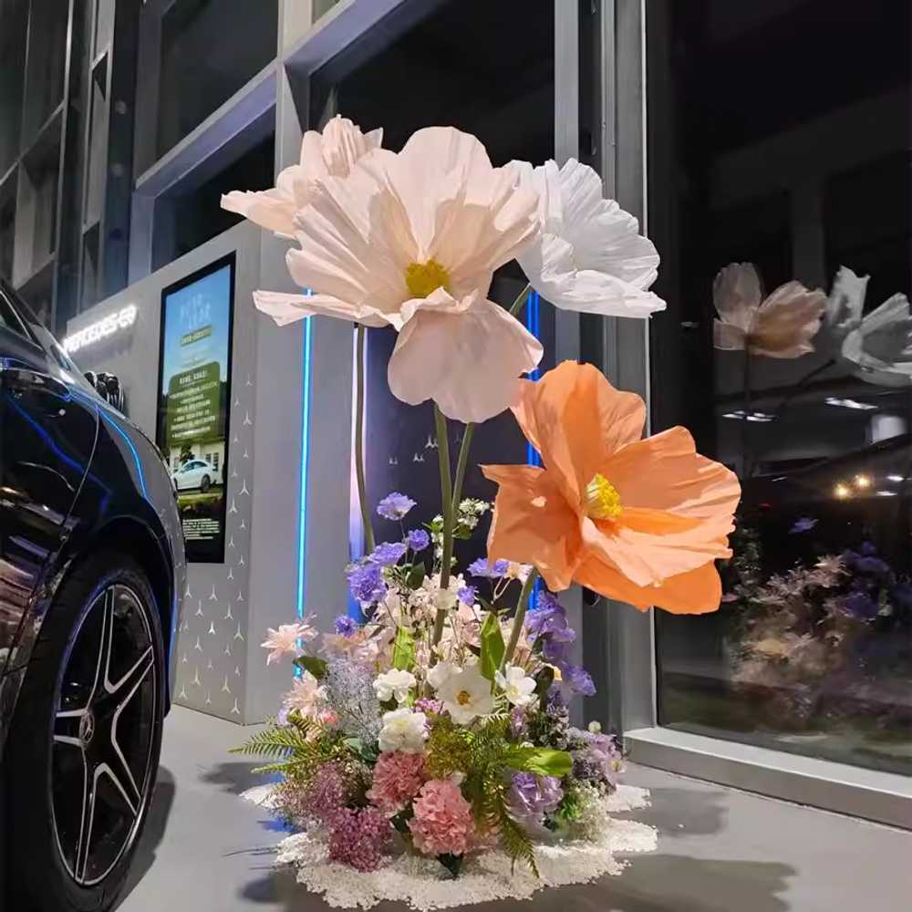 자이언트 플라워 이벤트 설치 대형 홍보 파티 졸업식 A 세트 - 상세 이미지 4