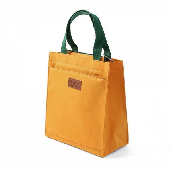 리빙 토트백 캔버스 캔버스가방 옐로우 25x28.5cm - 메인 이미지