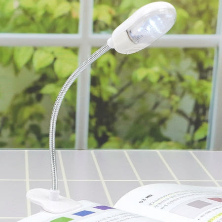 두루두루픽협력사 룸플리 2구 LED 집게 독서등 라이트 책조명 독서램프 독서용품 간접등 여행용