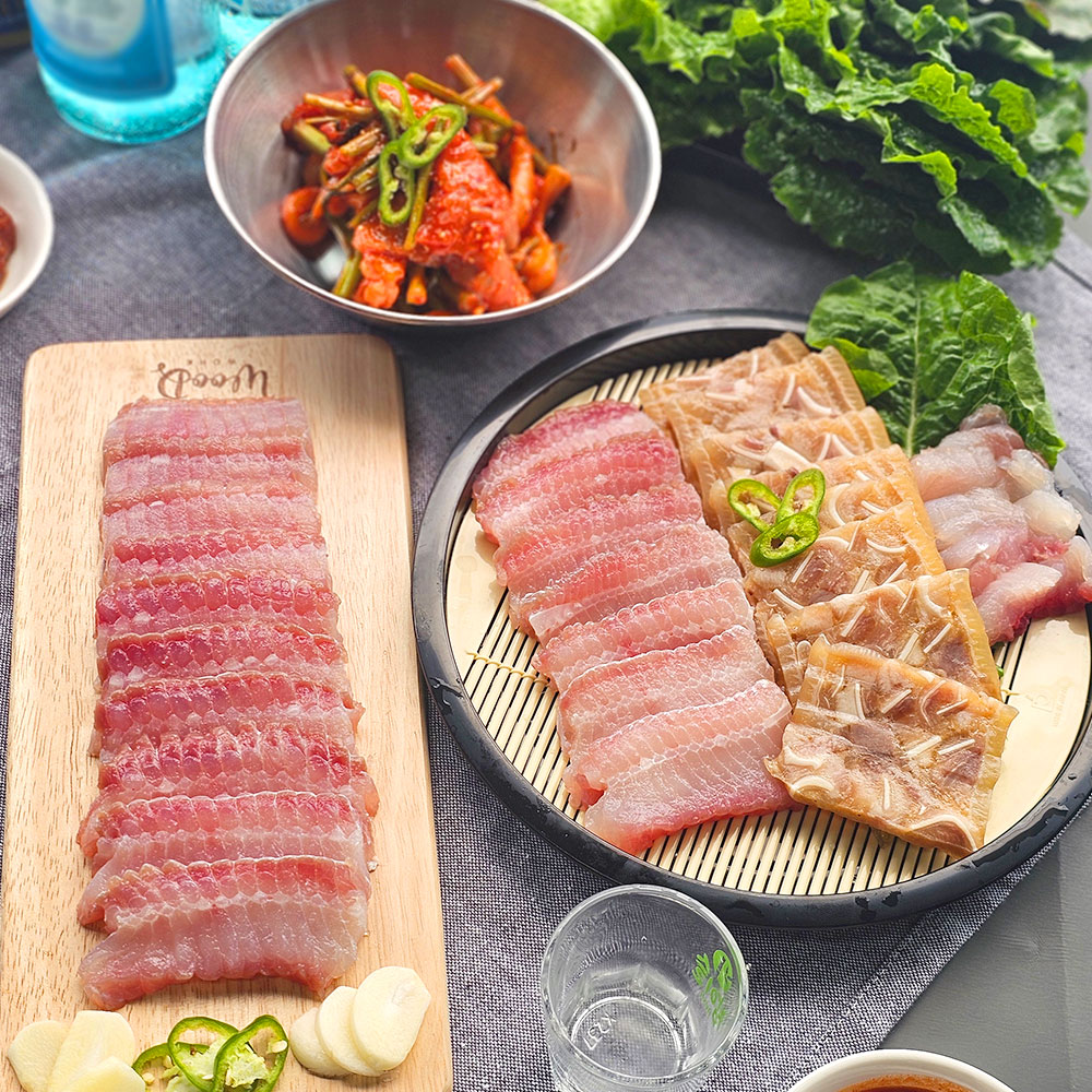 국산 흑산도 명품 삭힌 홍어 500g 강한숙성, 1개 - 상품 이미지