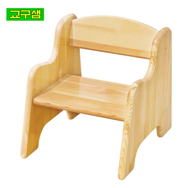 원목 영아 어린이 의자 (다리자작합판) H27-5 - 상품 이미지