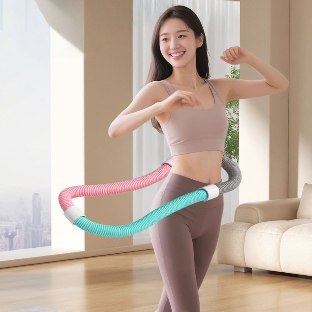 홈트 다이어트 부드러운 스프링 훌라후프 운동용품 - 메인 이미지