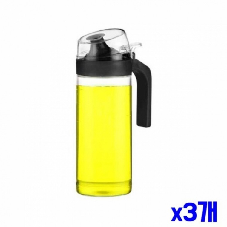 반자동 원터치 오일 소스병 400ml x3개 오일보관 - 메인 이미지