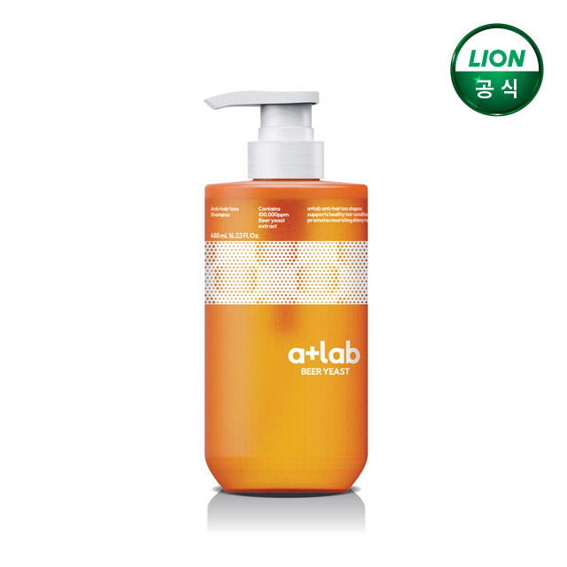 에이플러스 랩 맥주효모 탈모증상완화 샴푸 480ml - 메인 이미지