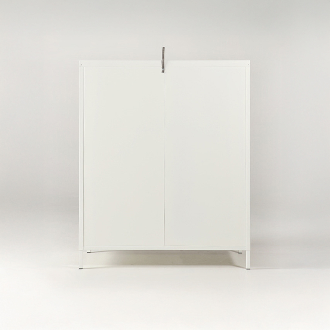 MKB 캐비넷 4문 수납장 9131110 913x455x1110mm, 2단, 화이트 5470.6337 - 상세 이미지 2