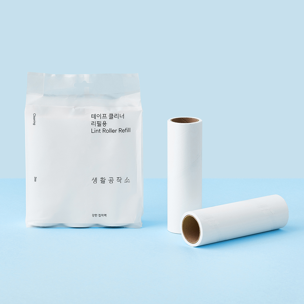 돌돌이테이프 리필 밀대 돌돌이리필 테이프클리너 9롤