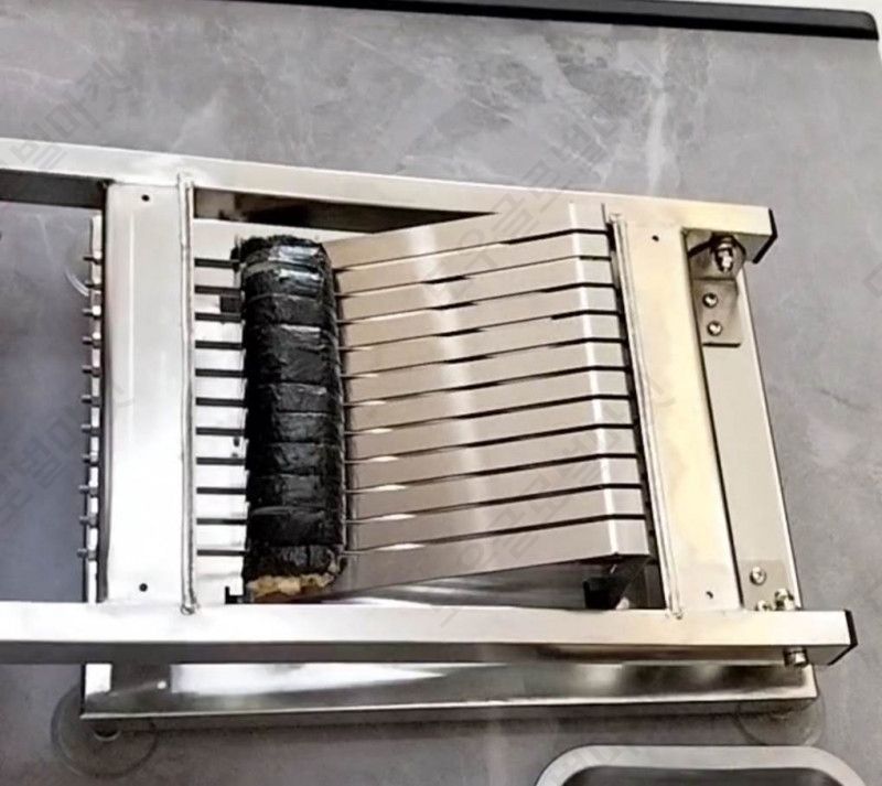 김밥써는기계 절단기 수동식 만능 슬라이서 햄 채소 과일 - 상품 이미지