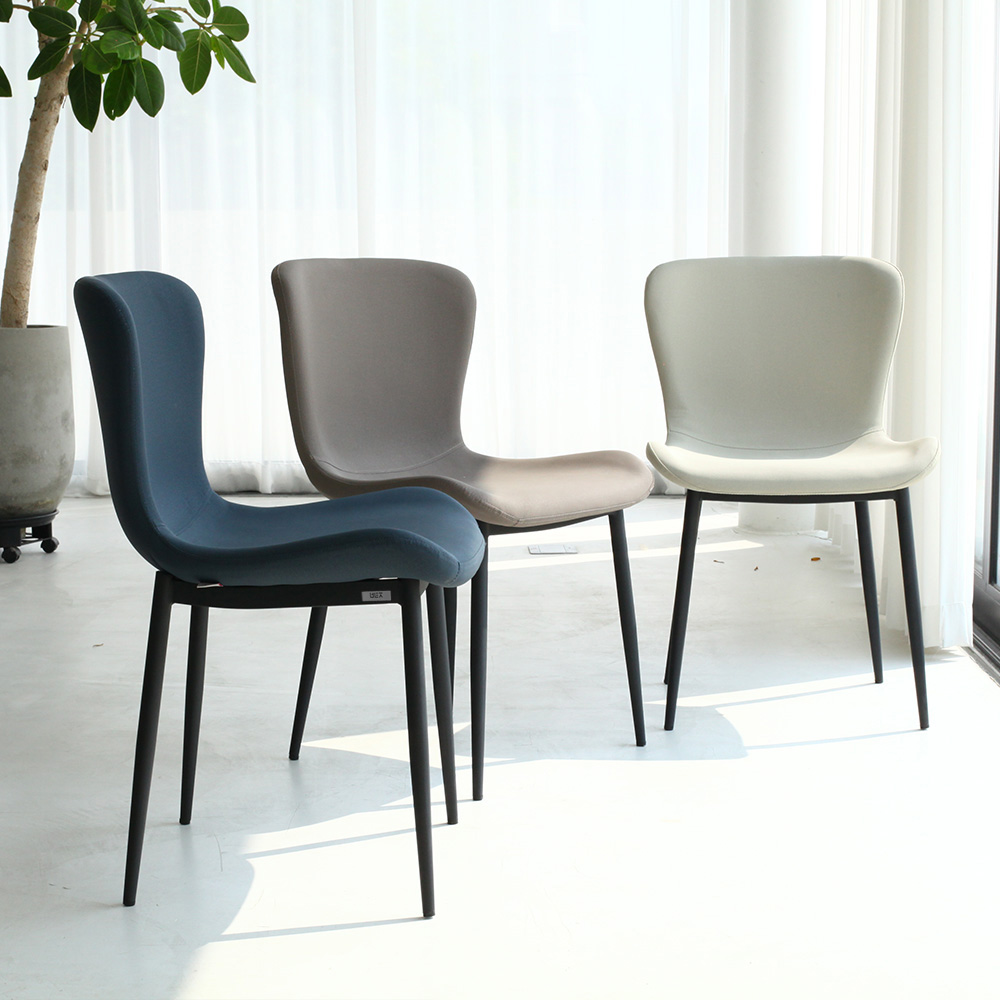 뷰티즈체어 플랫 스터디 카페 인테리어 의자 커피숍 디자인 업소용