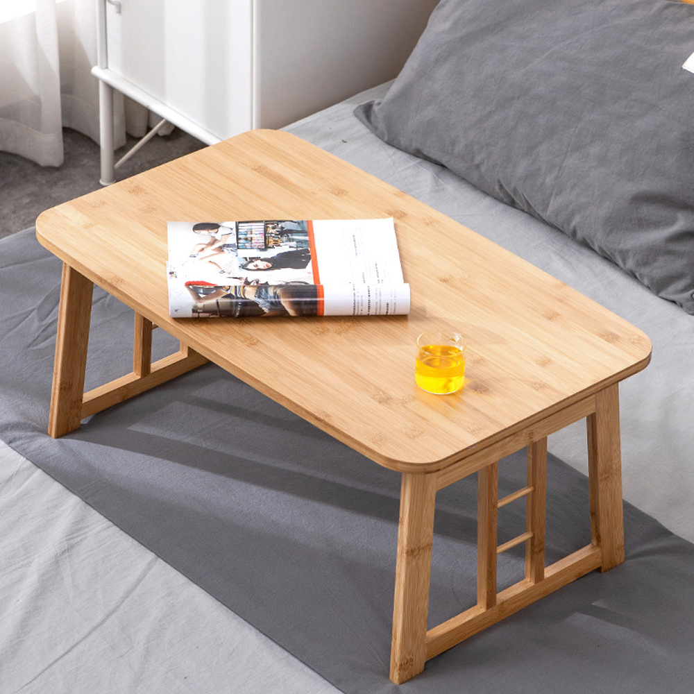 미니테이블 필우드 접이식 좌식 테이블(내추럴) 1인용 좌식책상 나무책상