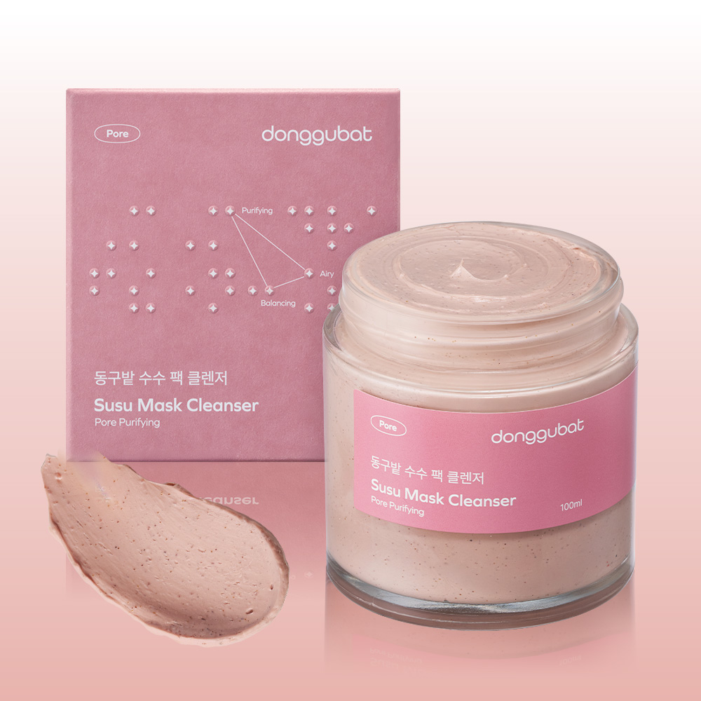 동구밭 팩 클렌저 클렌징폼 팩투폼 모공케어 (수수), 100ml, 1개 - 상품 이미지