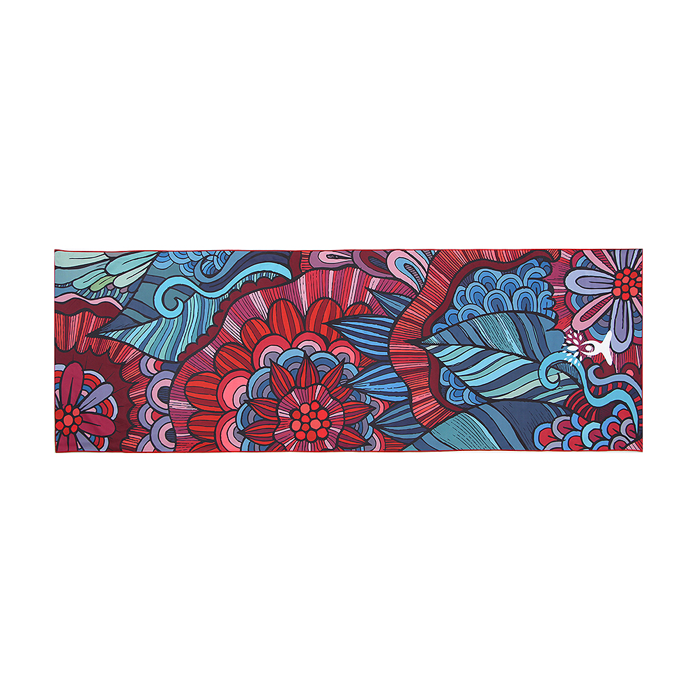 인트라 블루밍 요가타월(185x63cm) 요가매트타올 DT1269171 - 상품 이미지