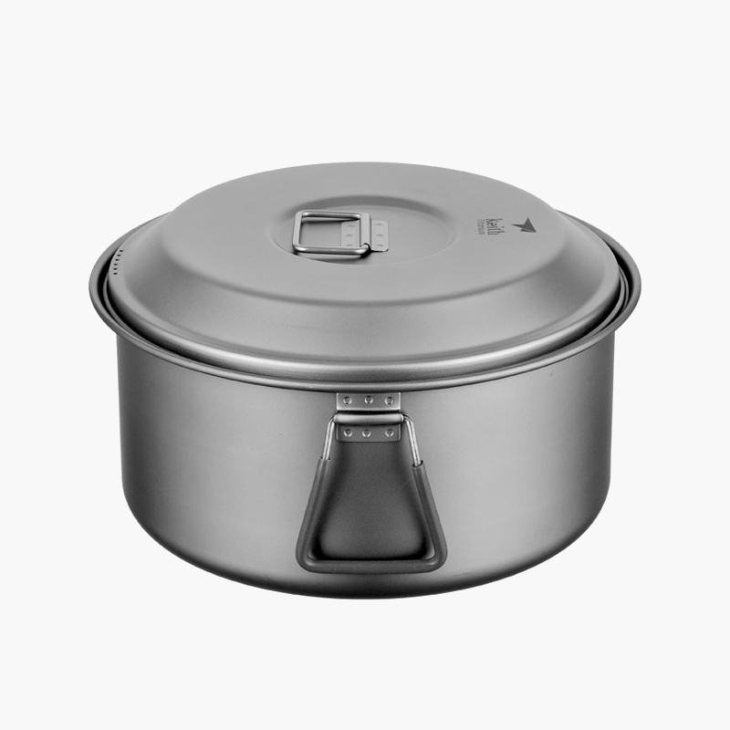 키이스 티타늄 포트 2.5L 접이식 백패킹 경량 냄비 코펠 - 상세 이미지 2