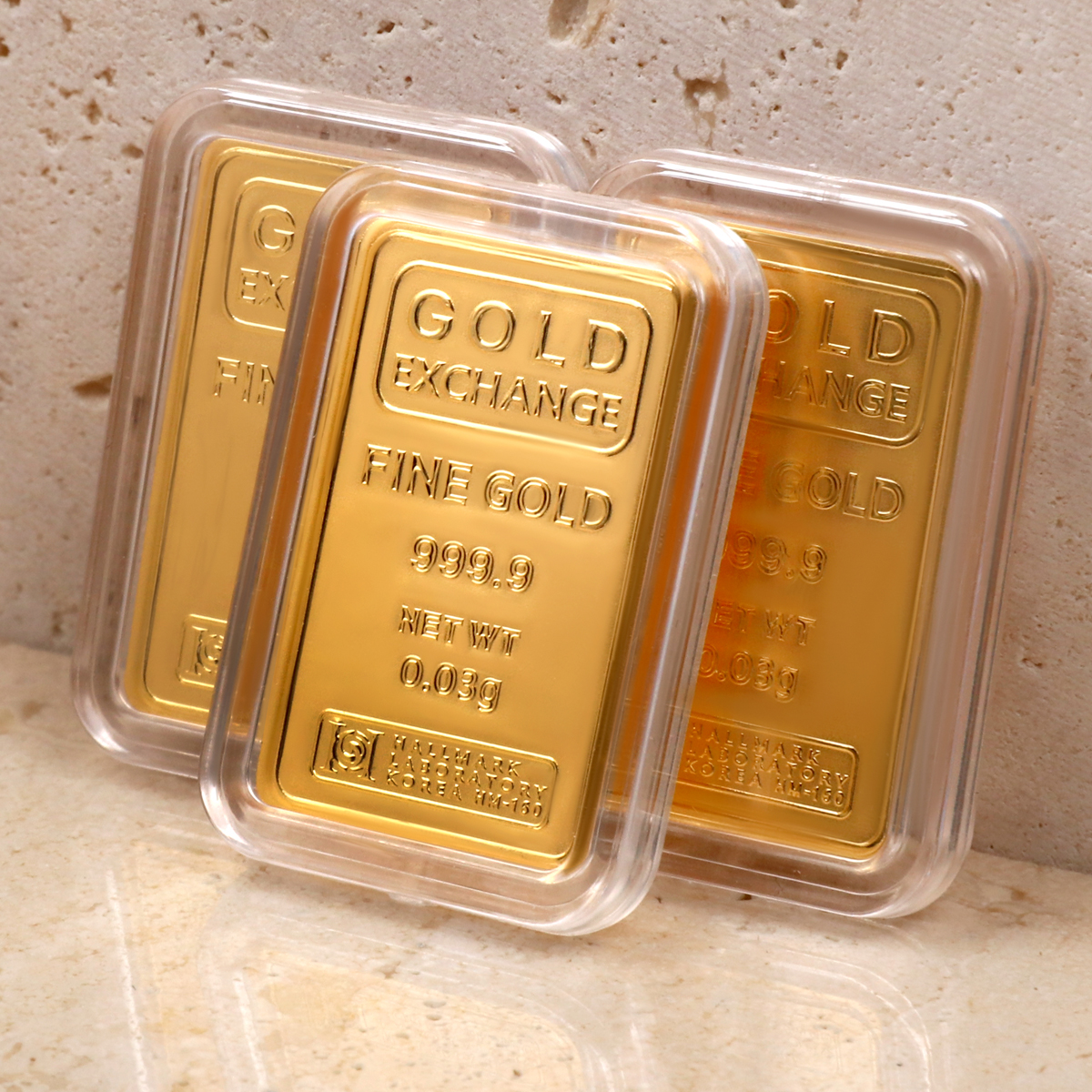 (1+2) 24K 순금 골드바 0.03g 선물 3종세트 SG-0003 제품 이미지