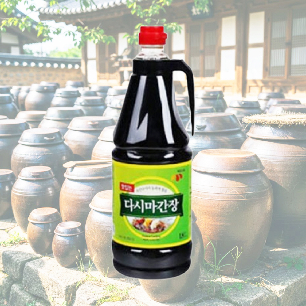 대용량 맛있는 다시마간장 1.8리터 x 6병 - 상품 이미지