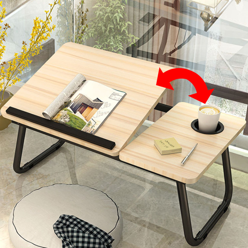 좌식 노트북 협탁 테이블 각도조절 접이식 베드 트레이