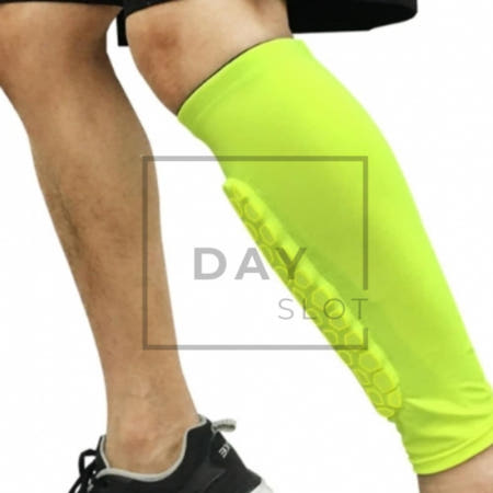 [트렌디프레소협력사]데이슬롯 정강이 보호대 네온 XL 스포츠정강이패드 축구보호대