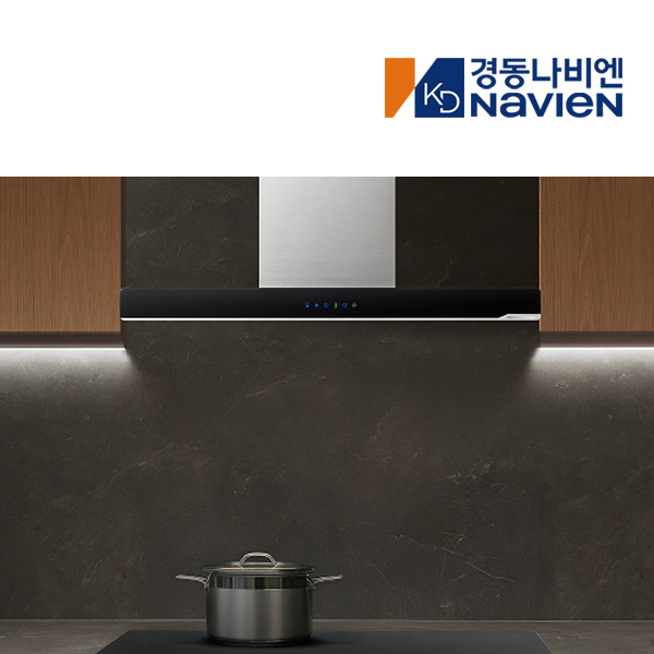 방문설치 900장용 LED 터치식 침니 레인지후드 BLDC 연동형 RGC151-09TBAC - 상품 이미지