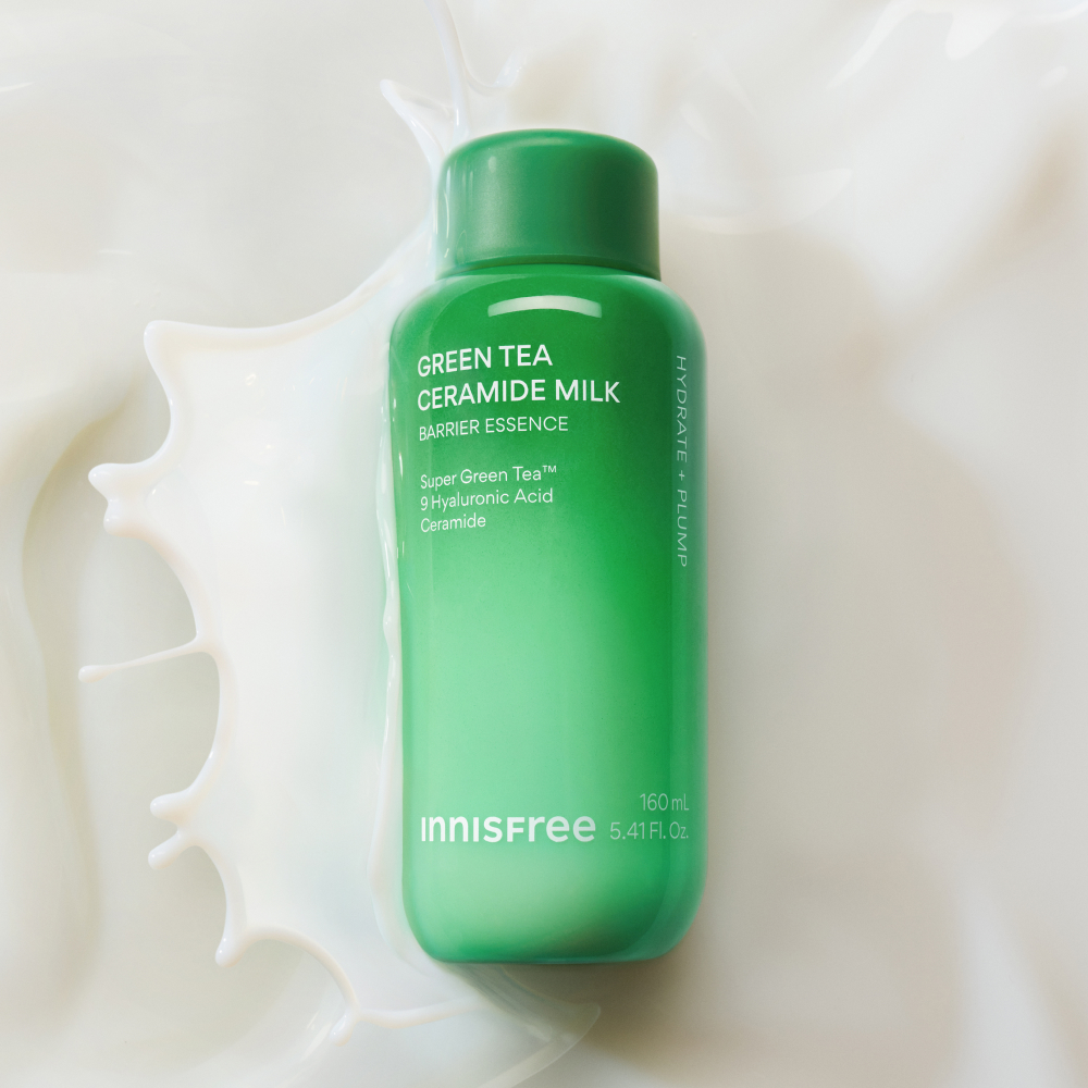 이니스프리 그린티 세라마이드 밀크 에센스 리필 기획세트 160mL+160mL 이미지 2