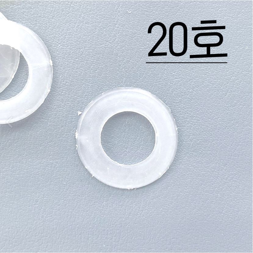헤세드 NEW 아일렛 와샤 PE와샤 - 20호 24호 28호 (약 50개) - 상세 이미지 2