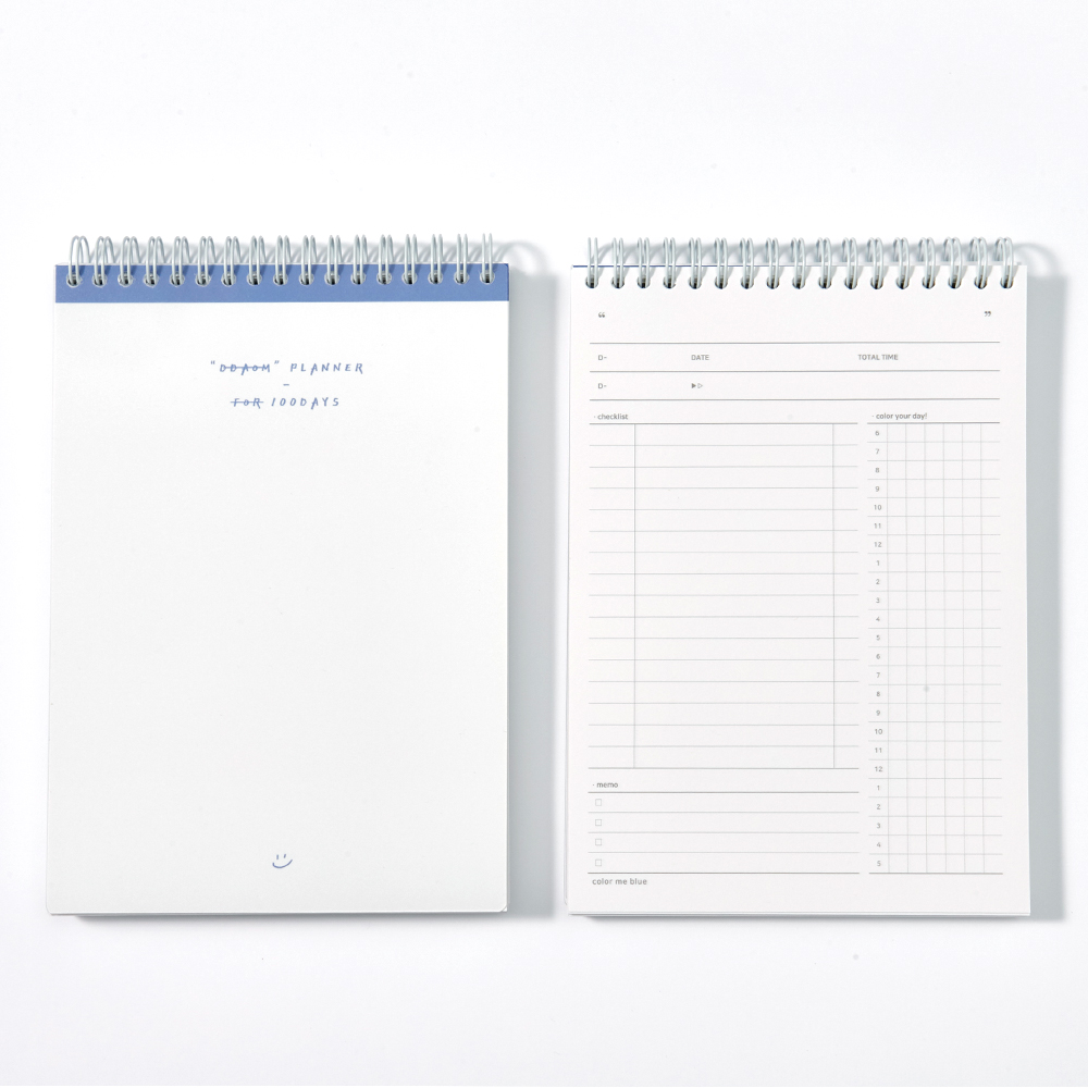 컬러미블루 100days 따옴 플래너 제품 이미지