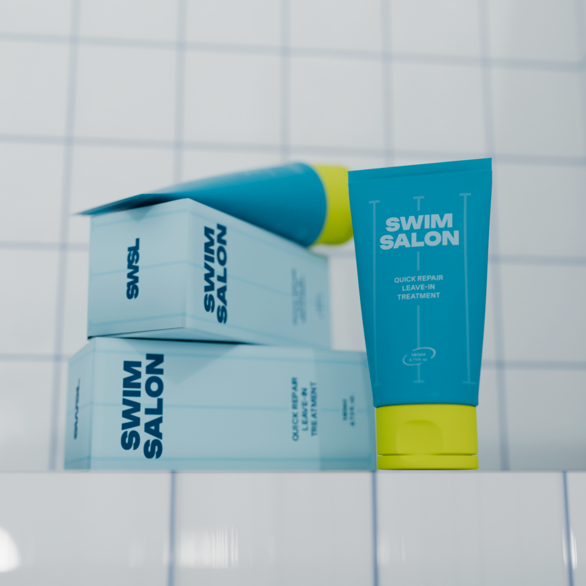스윔살롱 노워시 트리트먼트 수영장 염소제거 머릿결 개선 140ml, 1개 이미지 8