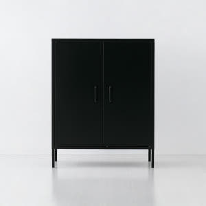 MKB 캐비넷 모던세로중 2문 수납장 8001015 80x40x102, ... 솔직 후기 | 실제 배치 사진 포함 - 상품 이미지 1