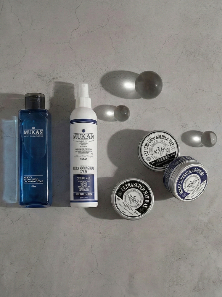 무칸 헤어왁스 포마드 헤어스프레이 그루밍토닉 5종 올리브영 입점
